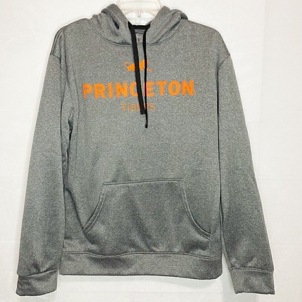 Champion Princeton University Pullover Hoodie Sweatshirt Size Medium Gray